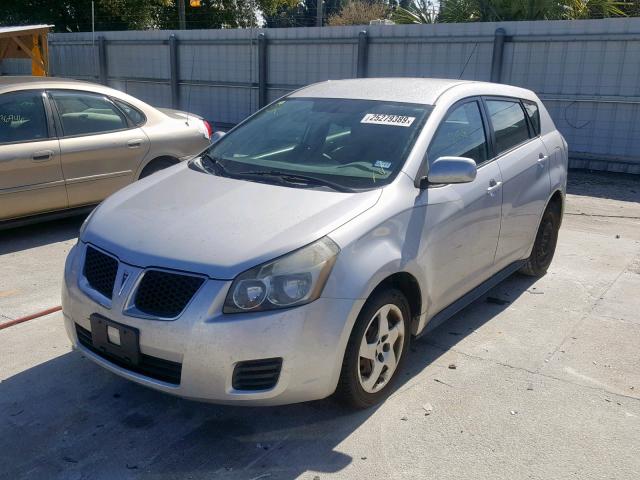 5Y2SP67899Z466991 - 2009 PONTIAC VIBE SILVER photo 2