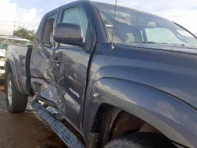 5TFTU4GN5BX006199 - 2011 TOYOTA TACOMA PRE GRAY photo 9