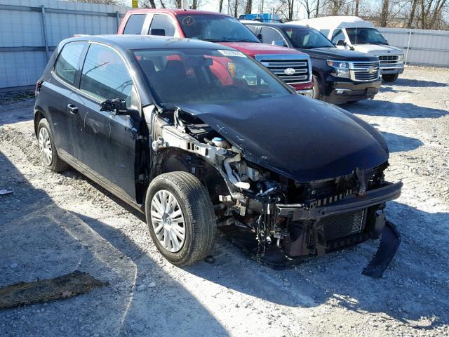 WVWBB7AJ7BW247339 - 2011 VOLKSWAGEN GOLF BLACK photo 1
