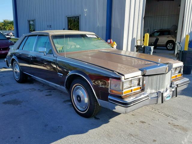 1G6AS6995BE684636 - 1981 CADILLAC SEVILLE GOLD photo 1