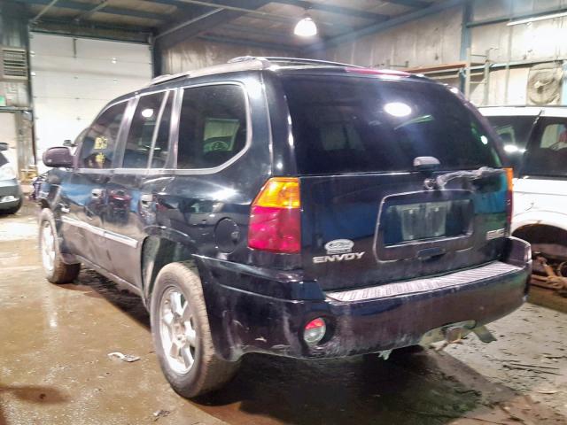 1GKDT13SX62164241 - 2006 GMC ENVOY BLACK photo 3