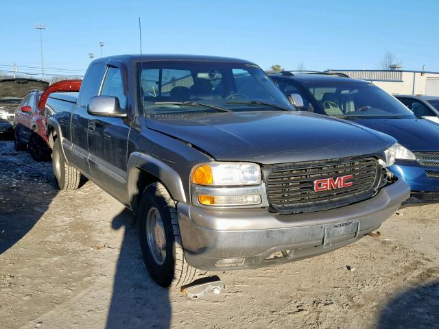 2GTEK19T3Y1241666 - 2000 GMC NEW SIERRA GRAY photo 1