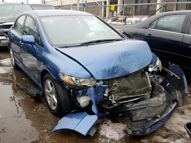 19XFA1F67AE023549 - 2010 HONDA CIVIC BLUE photo 1