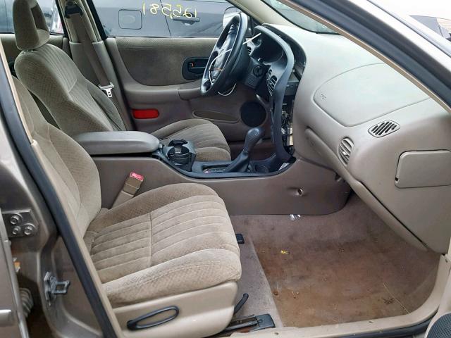 1G2WP52KX2F186197 - 2002 PONTIAC GRAND PRIX TAN photo 5