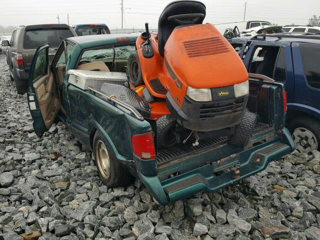 1GTCS1442TK508585 - 1996 GMC SONOMA GREEN photo 3