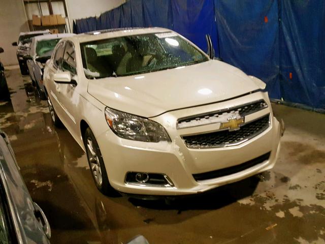 1G11F5SR1DF187496 - 2013 CHEVROLET MALIBU 2LT WHITE photo 1