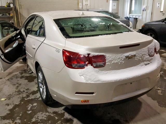 1G11F5SR1DF187496 - 2013 CHEVROLET MALIBU 2LT WHITE photo 3