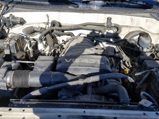 5TDBT48A23S159480 - 2003 TOYOTA SEQUOIA LI WHITE photo 7