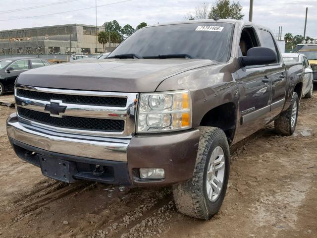 2GCEK13M871689868 - 2007 CHEVROLET SILVERADO BROWN photo 2