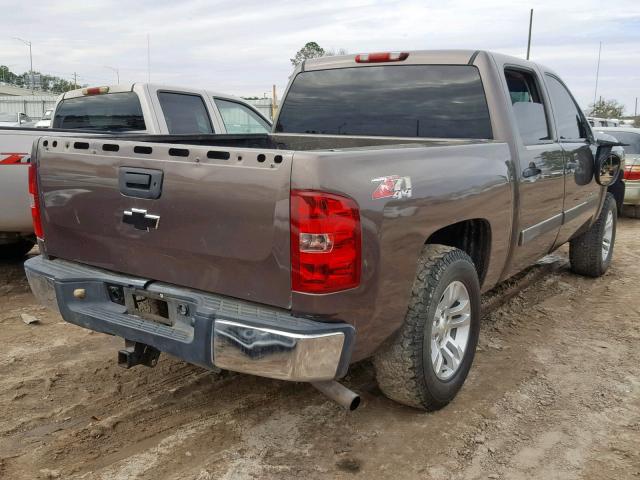 2GCEK13M871689868 - 2007 CHEVROLET SILVERADO BROWN photo 4