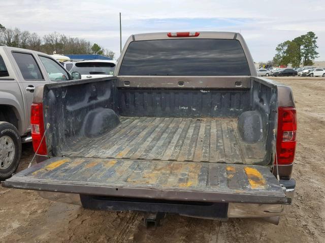 2GCEK13M871689868 - 2007 CHEVROLET SILVERADO BROWN photo 9