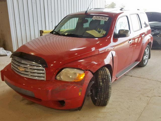 3GNCA53V89S606920 - 2009 CHEVROLET HHR LT RED photo 2