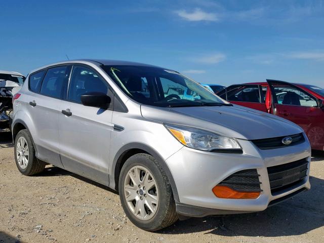 1FMCU0F70FUA61609 - 2015 FORD ESCAPE S SILVER photo 1