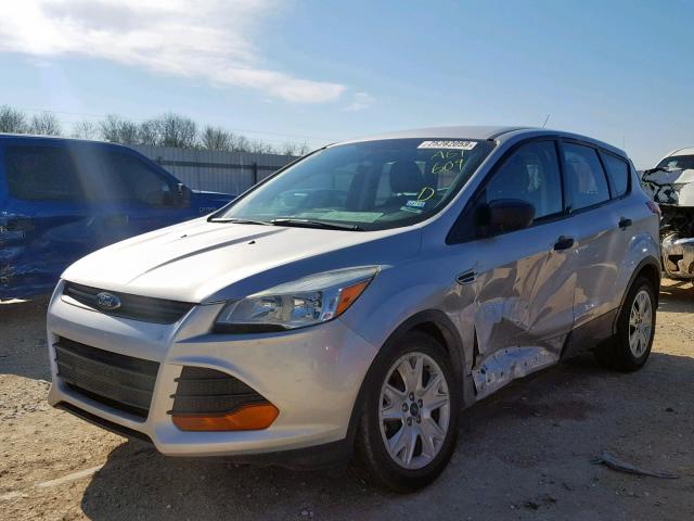 1FMCU0F70FUA61609 - 2015 FORD ESCAPE S SILVER photo 2