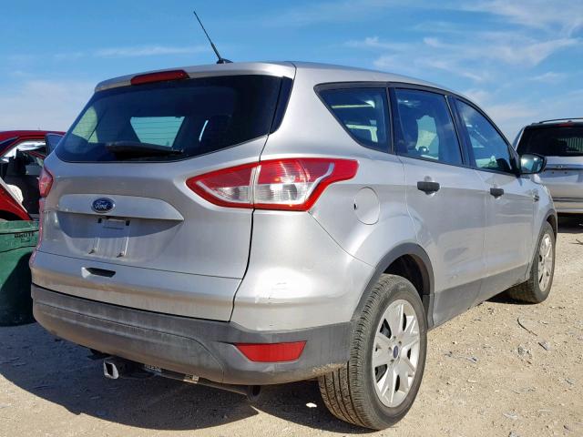 1FMCU0F70FUA61609 - 2015 FORD ESCAPE S SILVER photo 4