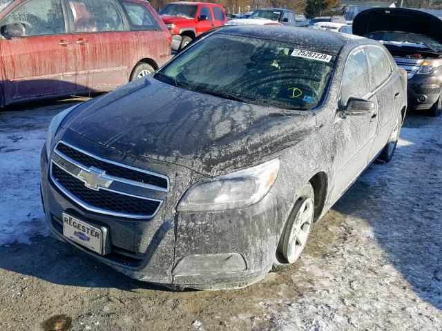1G11B5SA4DF225177 - 2013 CHEVROLET MALIBU LS Қара фото 2