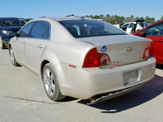 1G1ZC5E01AF129408 - 2010 CHEVROLET MALIBU 1LT ყავისფერი ფოტო 3