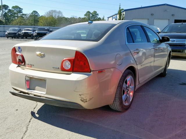 1G1ZC5E01AF129408 - 2010 CHEVROLET MALIBU 1LT ყავისფერი ფოტო 4