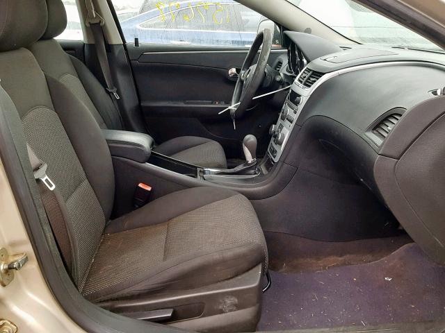 1G1ZC5E01AF129408 - 2010 CHEVROLET MALIBU 1LT ყავისფერი ფოტო 5