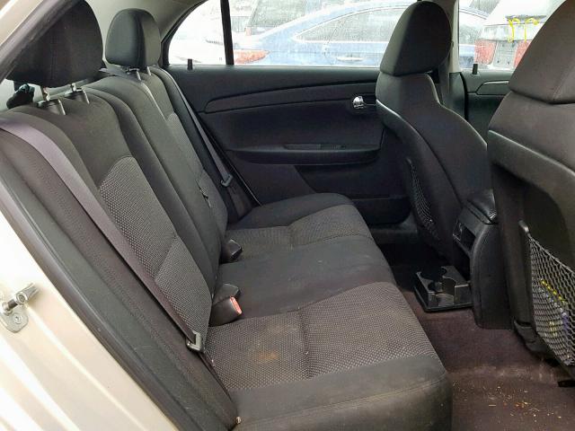 1G1ZC5E01AF129408 - 2010 CHEVROLET MALIBU 1LT ყავისფერი ფოტო 6