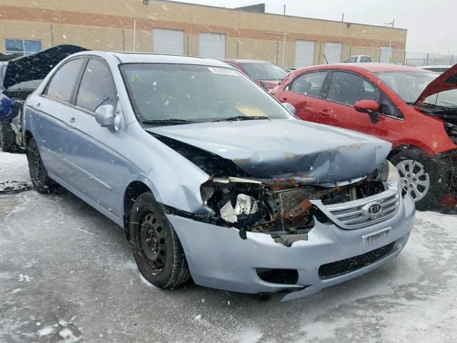 KNAFE121875383106 - 2007 KIA SPECTRA EX BLUE photo 1