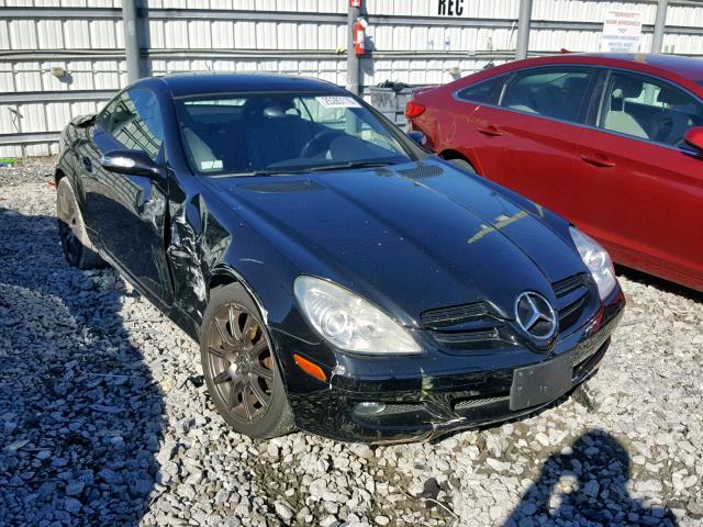 WDBWK54FX8F179929 - 2008 MERCEDES-BENZ SLK 280 BLACK photo 1