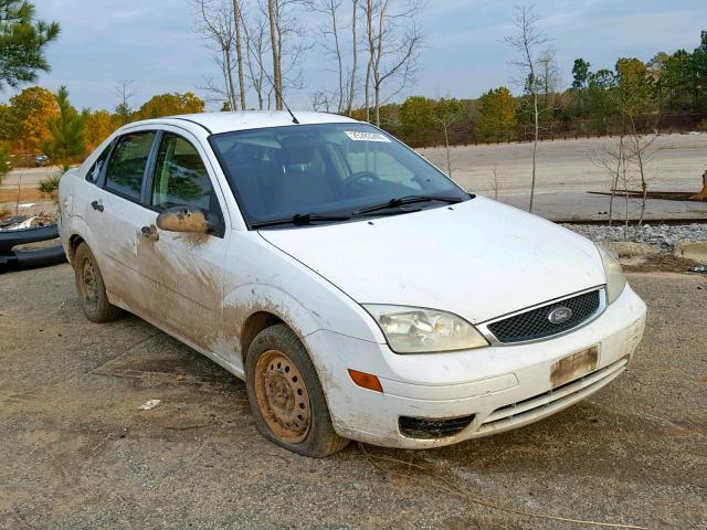 1FAFP34N87W246997 - 2007 FORD FOCUS ZX4 WHITE photo 1