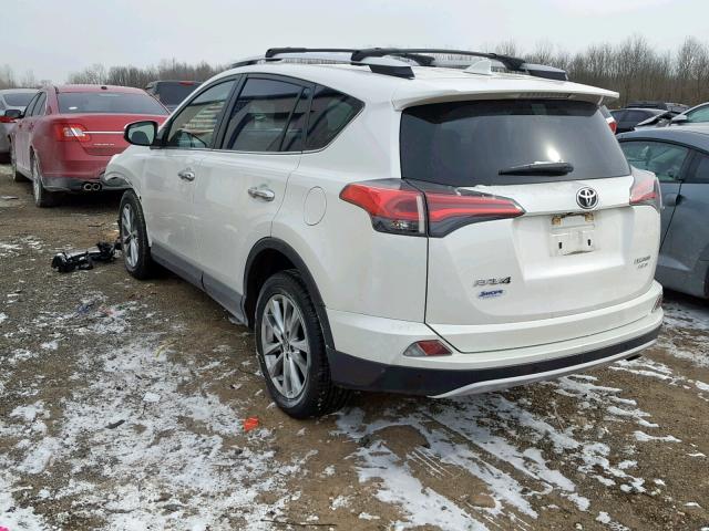 JTMDFREVXGJ100460 - 2016 TOYOTA RAV4 LIMIT WHITE photo 3