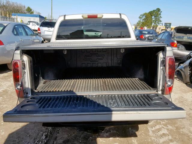 1GCDS136158140715 - 2005 CHEVROLET COLORADO GRAY photo 9