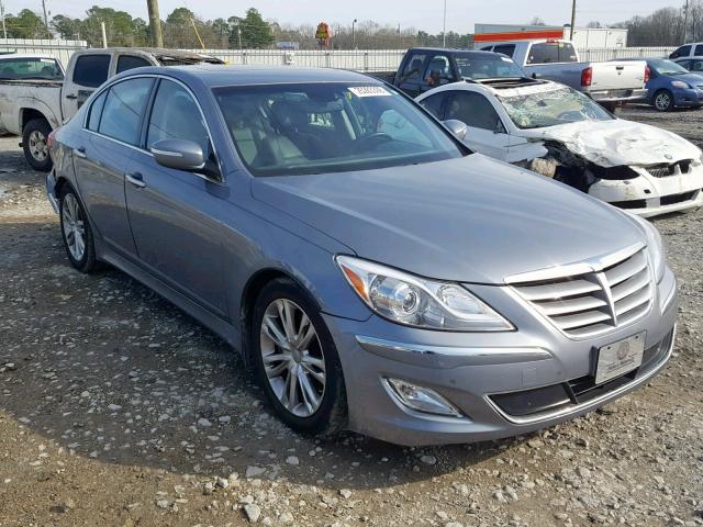 KMHGC4DD1EU266231 - 2014 HYUNDAI GENESIS 3. GRAY photo 1