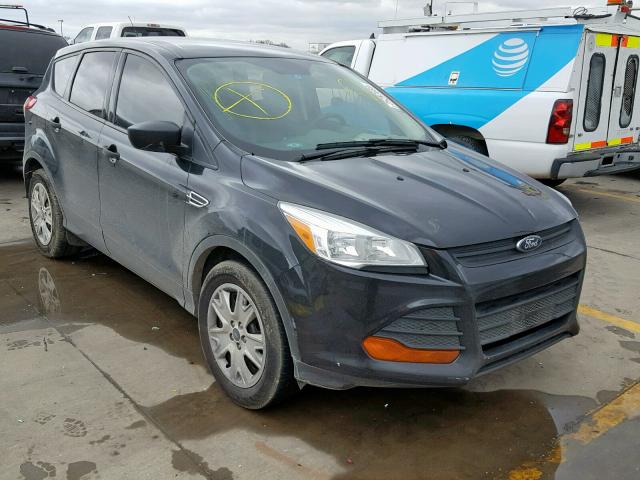 1FMCU0F70FUC78111 - 2015 FORD ESCAPE S BLACK photo 1