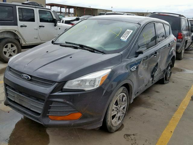 1FMCU0F70FUC78111 - 2015 FORD ESCAPE S BLACK photo 2