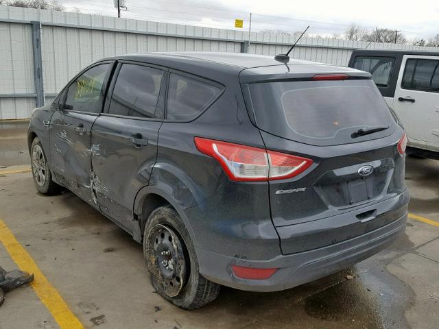 1FMCU0F70FUC78111 - 2015 FORD ESCAPE S BLACK photo 3