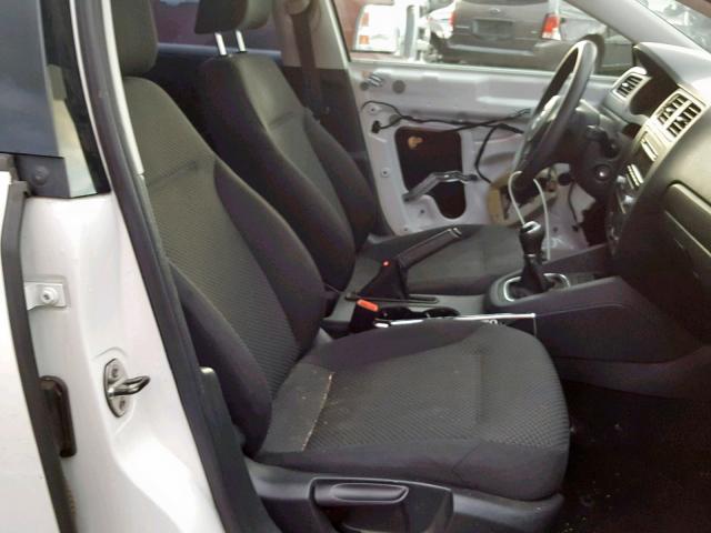 3VW1K7AJ8CM458513 - 2012 VOLKSWAGEN JETTA BASE 白色 照片 5