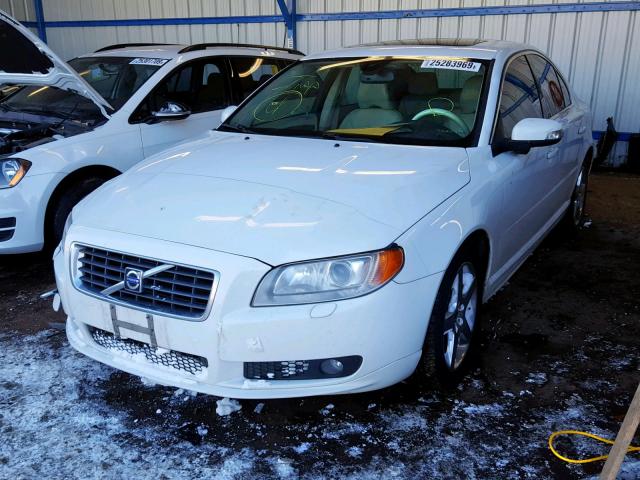 YV1AH992781057754 - 2008 VOLVO S80 T6 TUR WHITE photo 2