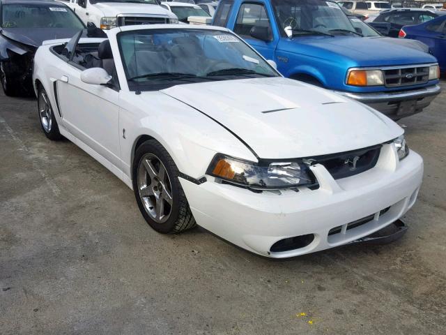 1FAFP49Y74F211209 - 2004 FORD MUSTANG CO WHITE photo 1