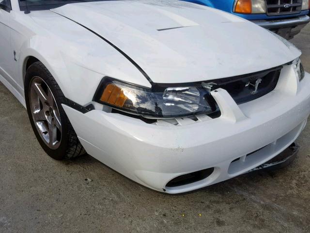 1FAFP49Y74F211209 - 2004 FORD MUSTANG CO WHITE photo 10