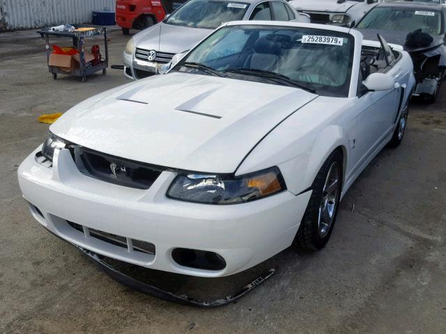 1FAFP49Y74F211209 - 2004 FORD MUSTANG CO WHITE photo 2