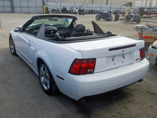 1FAFP49Y74F211209 - 2004 FORD MUSTANG CO WHITE photo 3