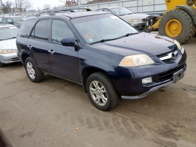 2HNYD18934H508345 - 2004 ACURA MDX TOURIN BLUE photo 1