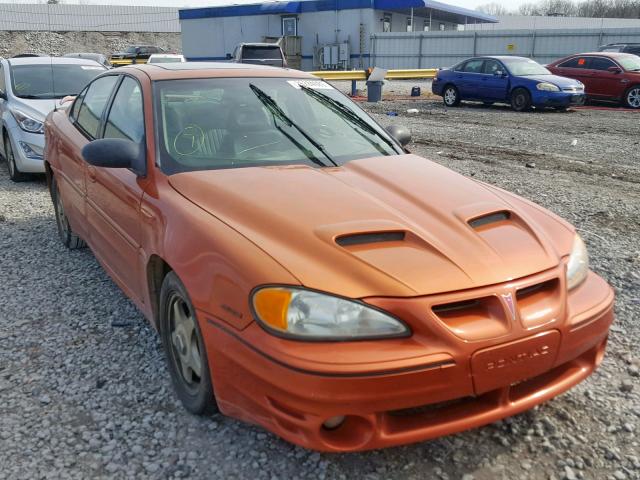 1G2NW52E54C162404 - 2004 PONTIAC GRAND AM G ORANGE photo 1