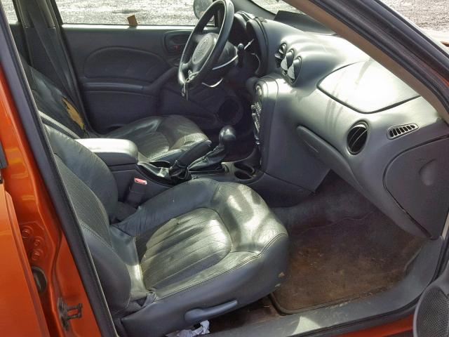 1G2NW52E54C162404 - 2004 PONTIAC GRAND AM G ORANGE photo 5