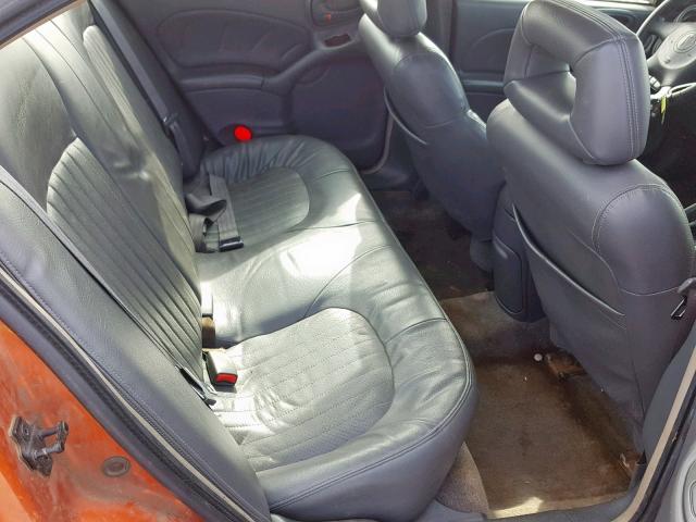 1G2NW52E54C162404 - 2004 PONTIAC GRAND AM G ORANGE photo 6