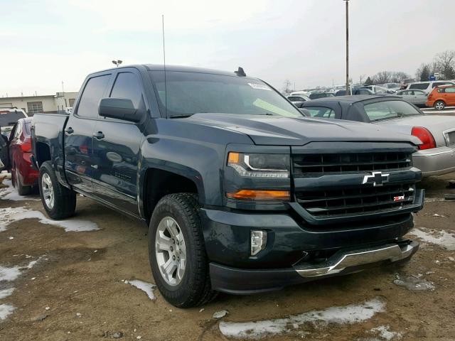 3GCUKREC2JG345546 - 2018 CHEVROLET SILVERADO GRAY photo 1