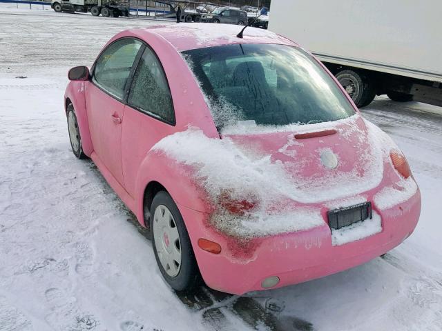 3VWBK21C03M404664 - 2003 VOLKSWAGEN NEW BEETLE PINK photo 3