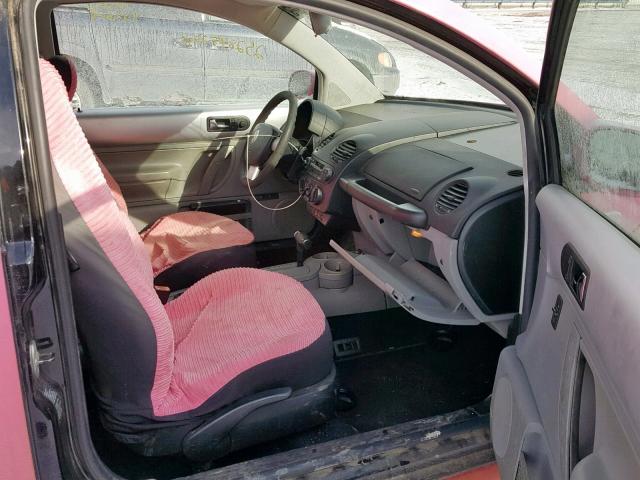 3VWBK21C03M404664 - 2003 VOLKSWAGEN NEW BEETLE PINK photo 5