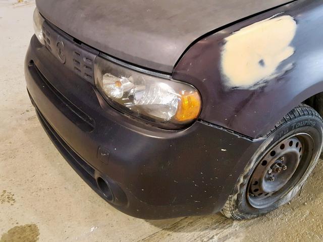 JN8AZ28R49T126533 - 2009 NISSAN CUBE BASE PURPLE photo 9