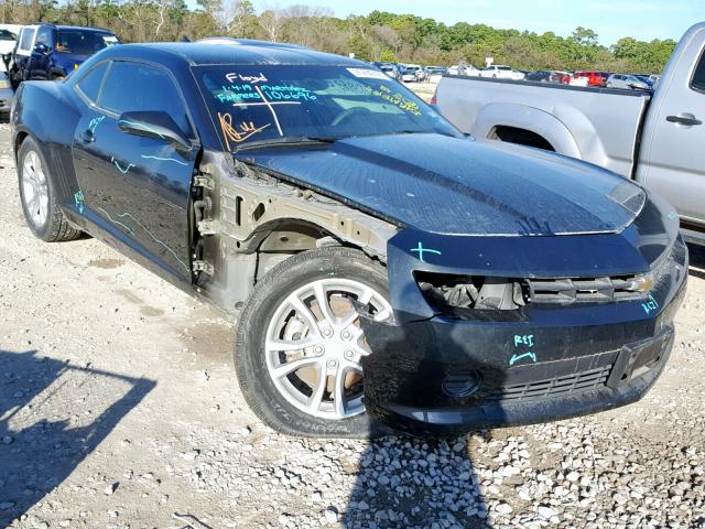 2G1FB1E35F9302209 - 2015 CHEVROLET CAMARO LS GRAY photo 1