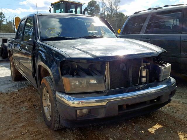 1GTDSCDE6A8131259 - 2010 GMC CANYON SLE BLACK photo 1