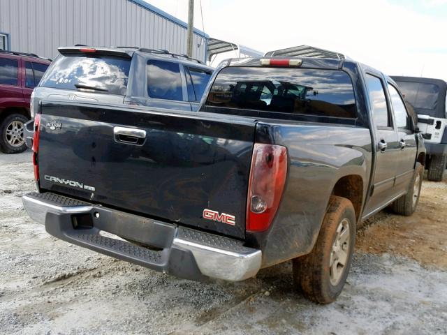 1GTDSCDE6A8131259 - 2010 GMC CANYON SLE BLACK photo 4